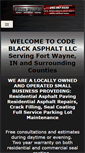 Mobile Screenshot of code-black-asphalt.com